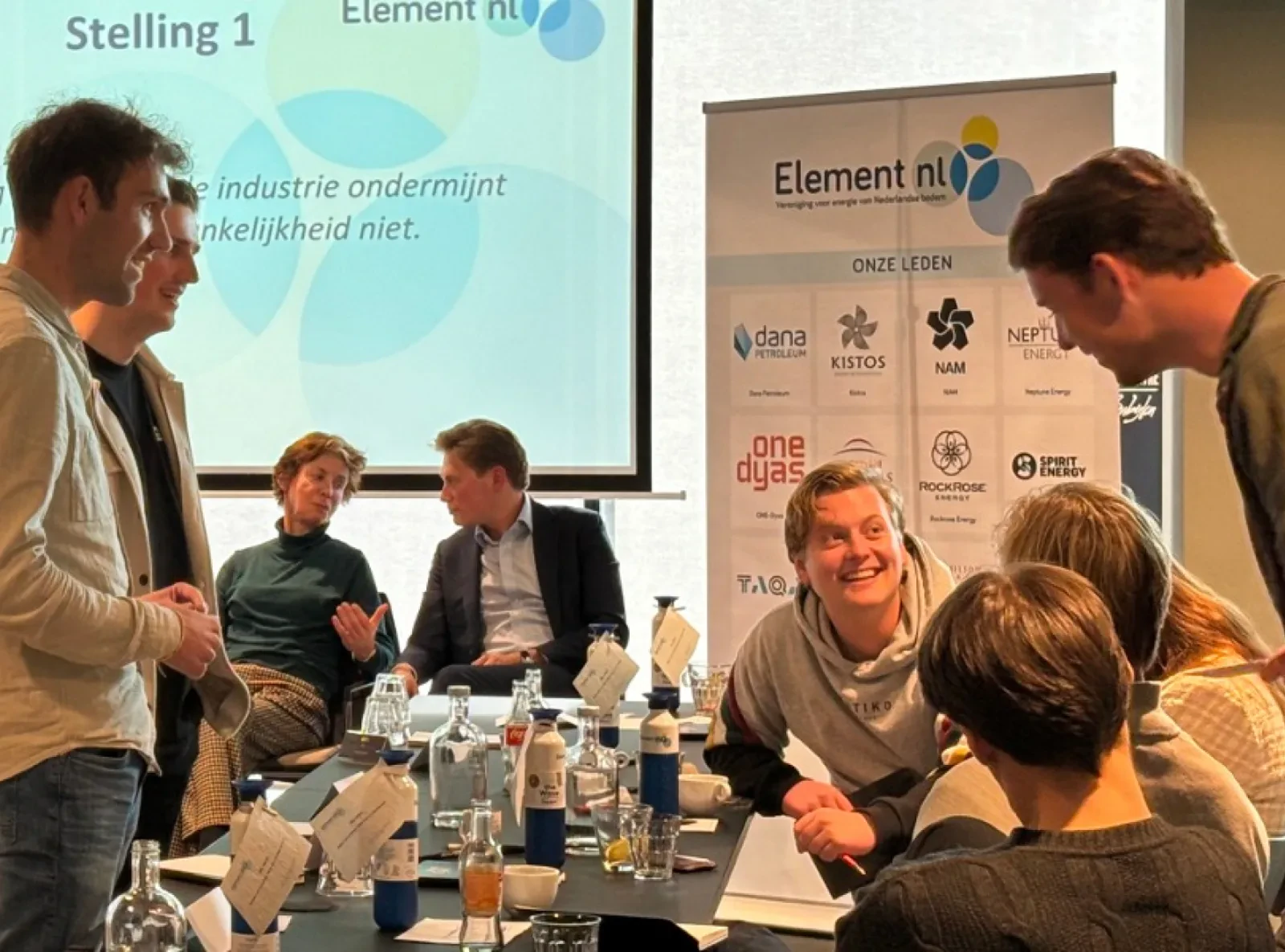 Energietalenten leren "transitie-trucs" bij Element NL Inhousedag