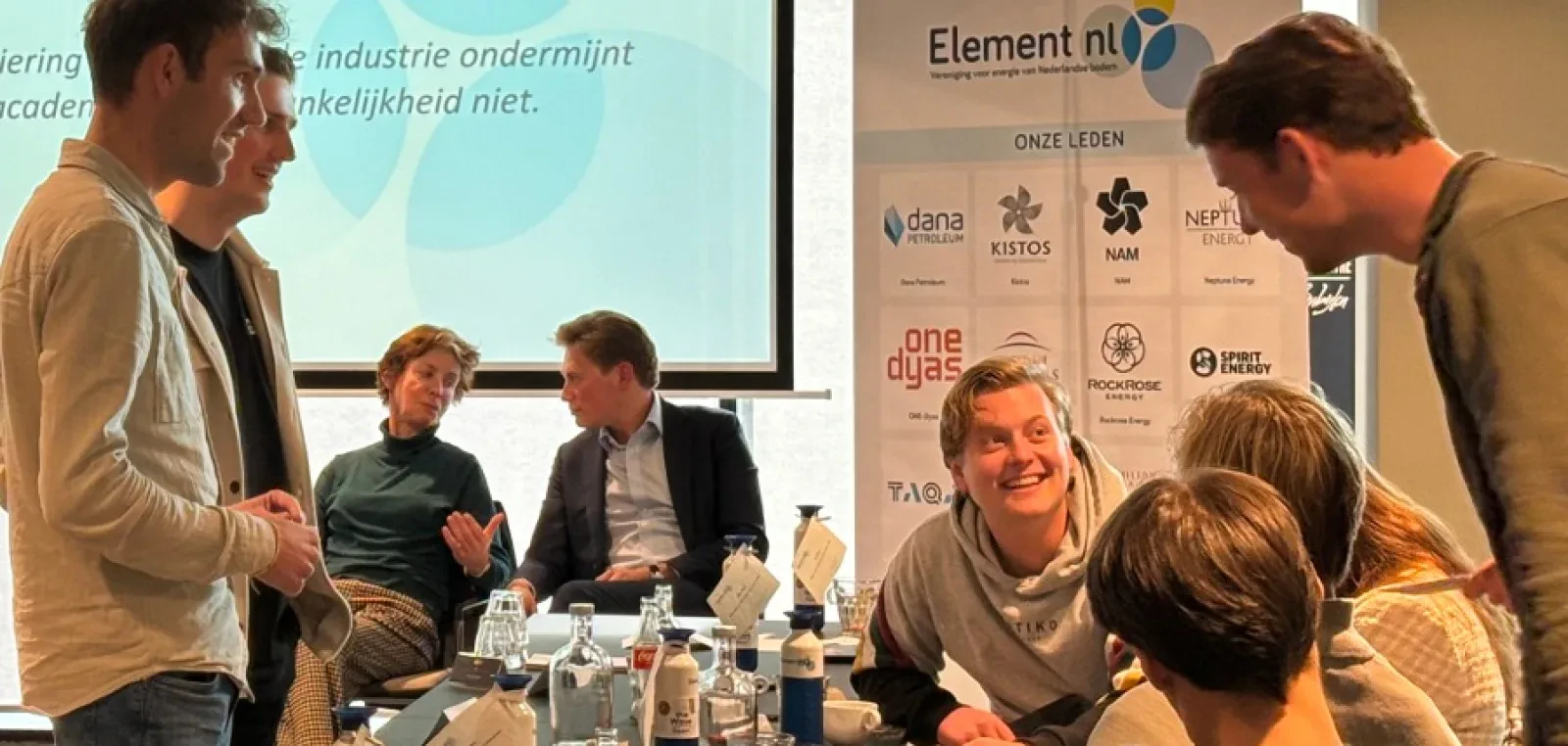 Energietalenten leren "transitie-trucs" bij Element NL Inhousedag