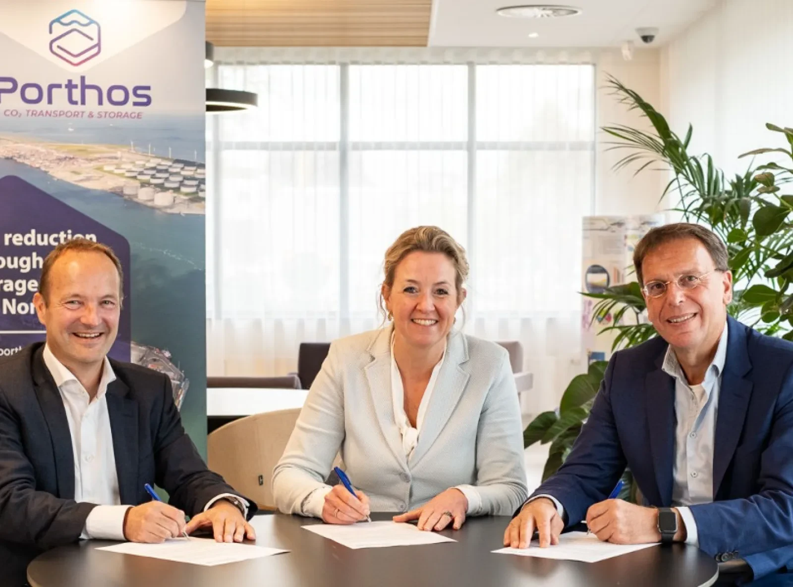 Eerste Nederlandse CO2-opslag Porthos start in 2024