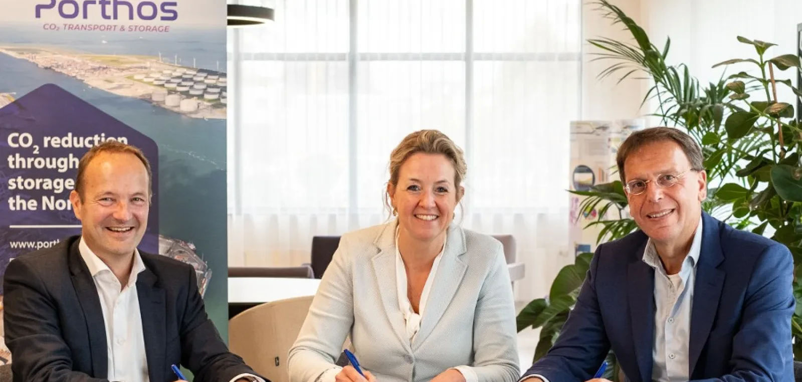 Eerste Nederlandse CO2-opslag Porthos start in 2024