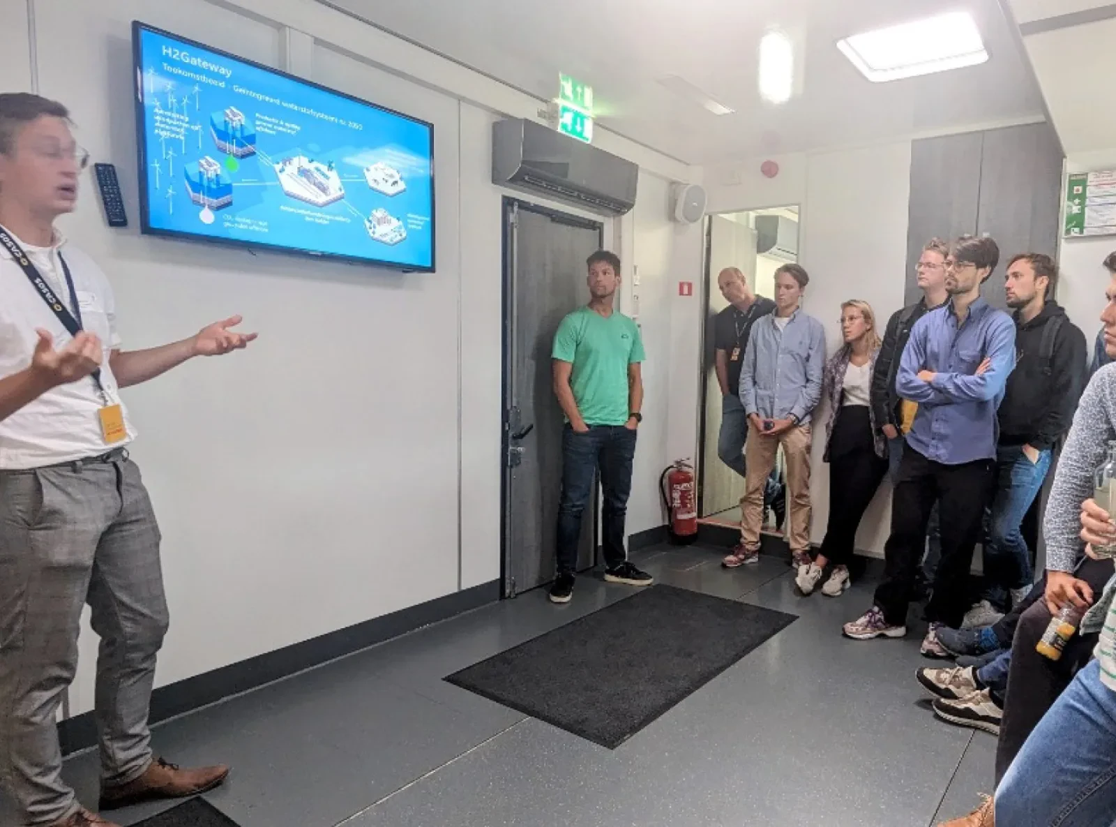 Element NL met studenten naar NAM Den Helder en netwerkborrel Sail Den Helder [video]