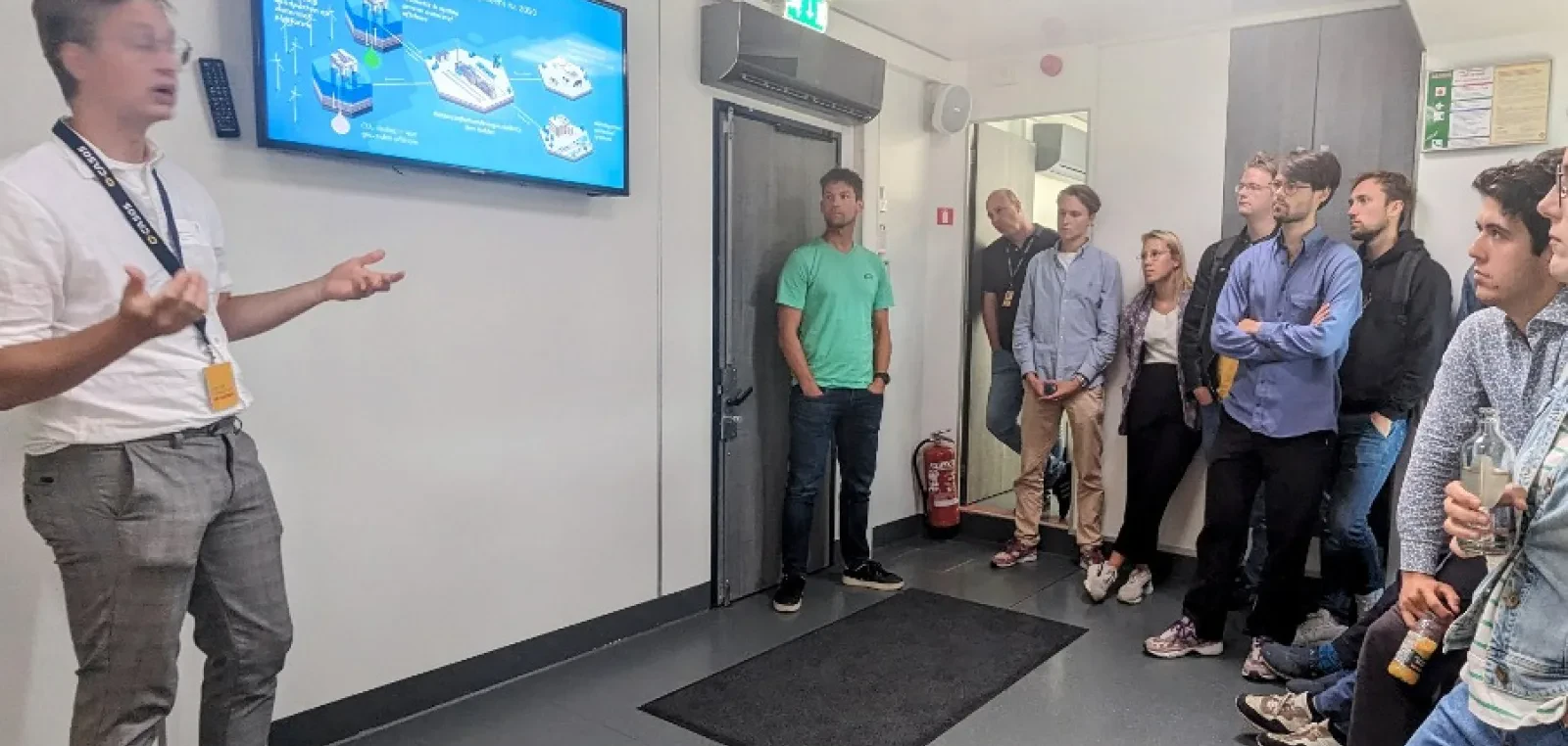 Element NL met studenten naar NAM Den Helder en netwerkborrel Sail Den Helder [video]