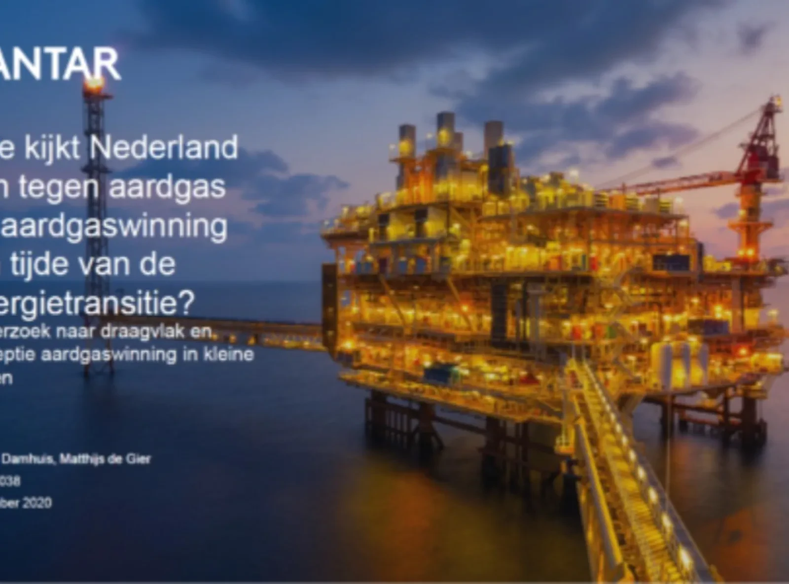 Nederlanders zien rol voor aardgas in de energietransitie