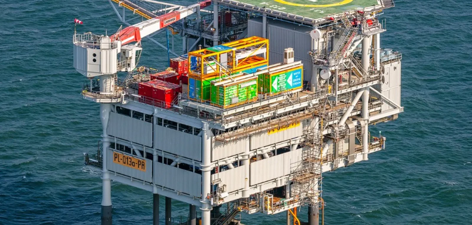 PosHYdon: eerste productie groene waterstof op operationeel Noordzeeplatform