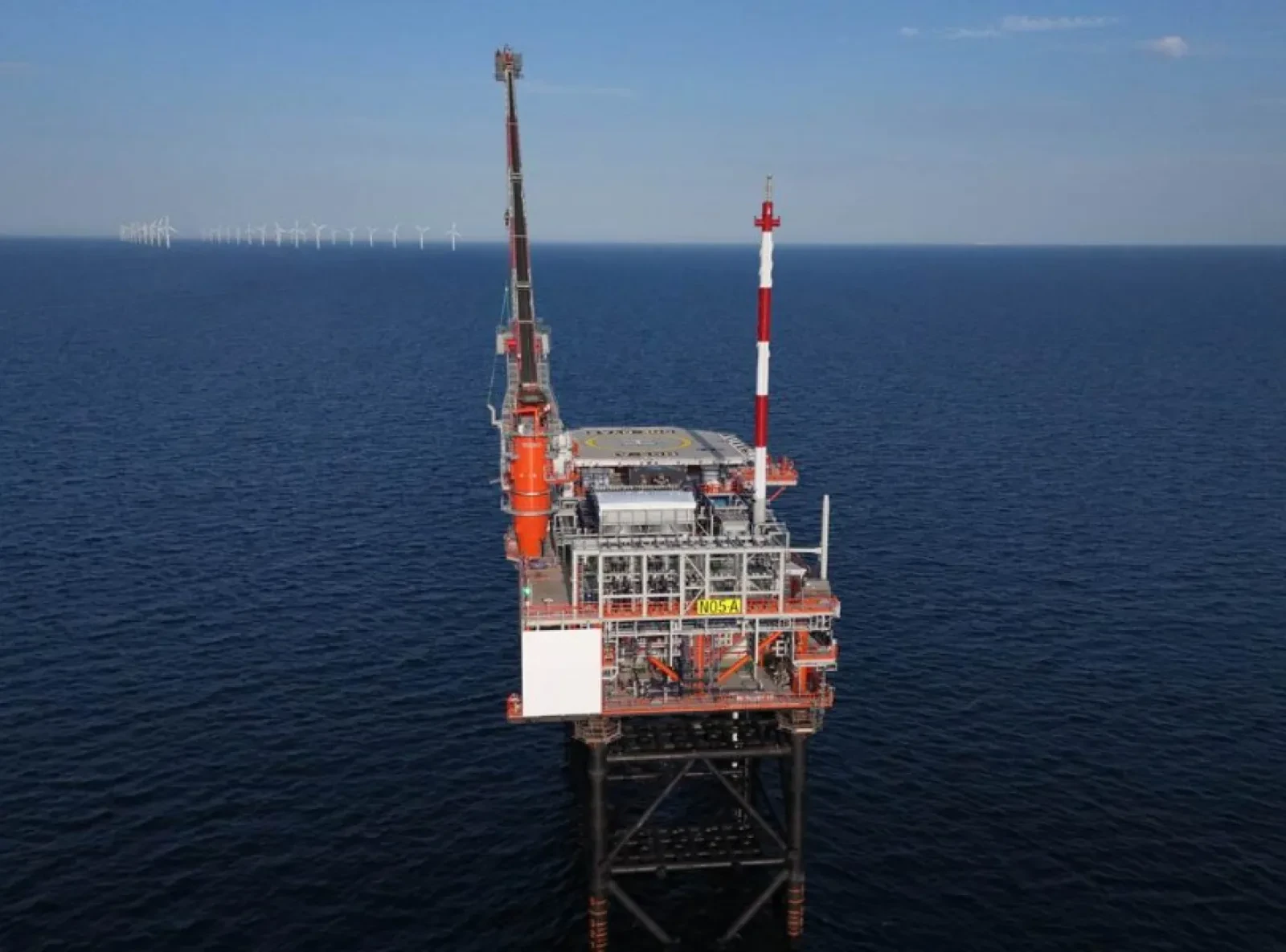 Gasproductie op de Noordzee uitgebreid: tweede productieput N05-A in gebruik