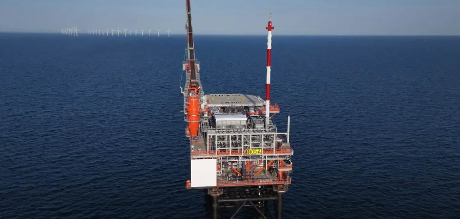 Gasproductie op de Noordzee uitgebreid: tweede productieput N05-A in gebruik